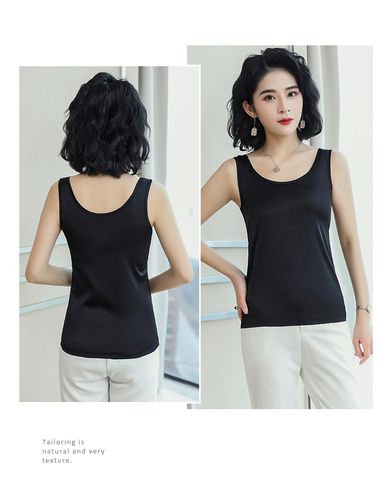 Áo Lót dây mặc vest Titishop AOL66 đen