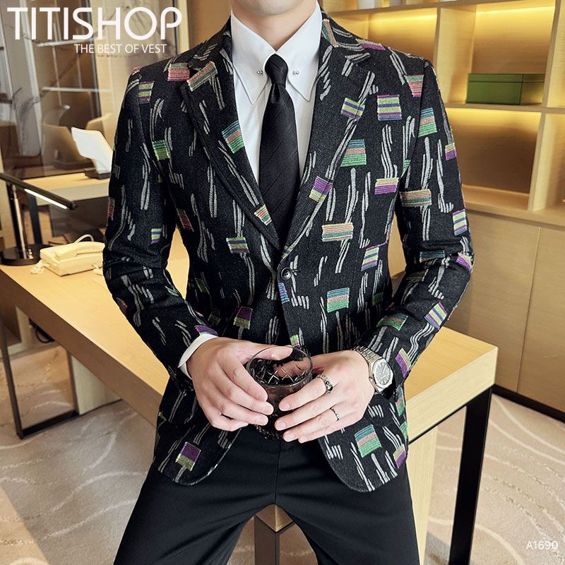 Áo Blazer Qúy Ông Titishop (M-4XL)