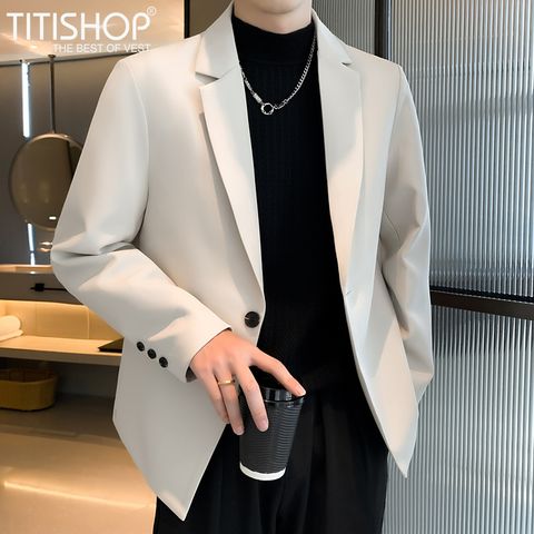 Áo Blazer Nam Titishop BL131  (M-3XL)