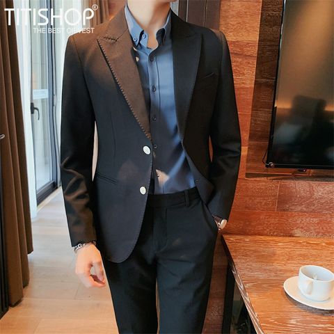 Áo Blazer Nam Titishop VN608 (M-4XL)