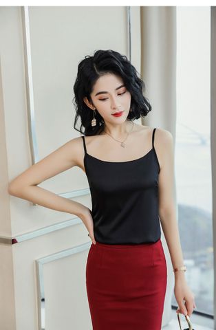 Áo Lót dây mặc vest Titishop AOL68 Đen