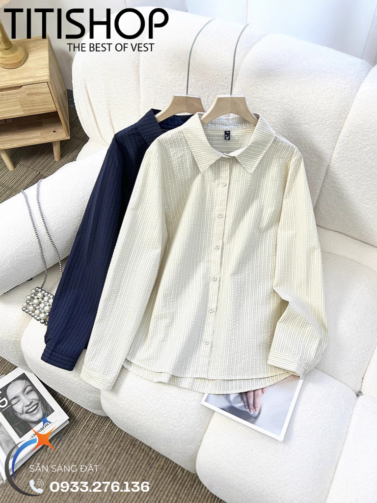 Áo Sơ Mi Nữ Big Size Titishop (XL-4XL)