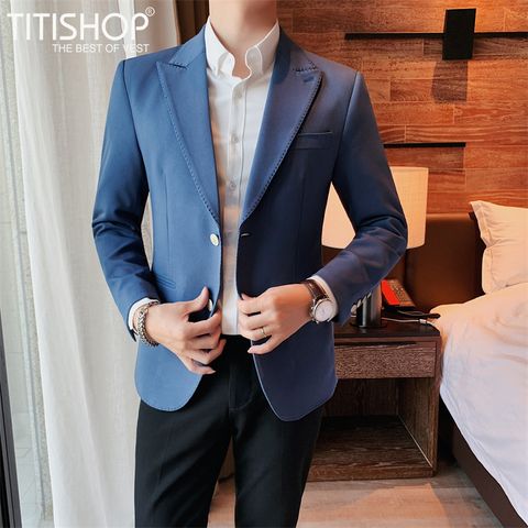 Áo Blazer Nam Titishop VN610 (M-4XL)