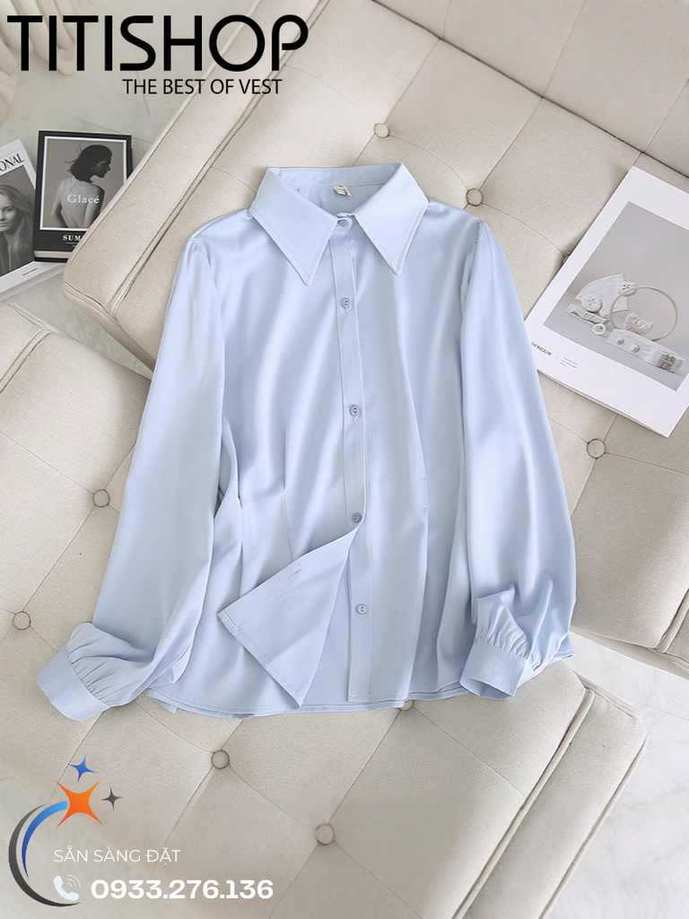 Áo Sơ Mi Nữ Big Size Titishop (XL-4XL)