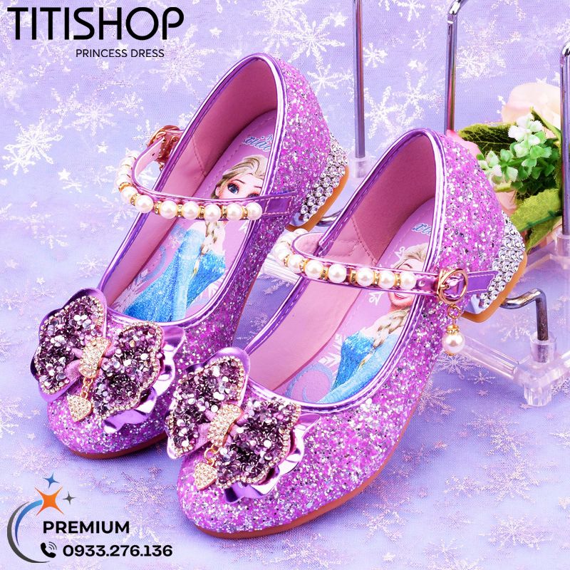Giày Mặc Đầm Bé Gái Premium