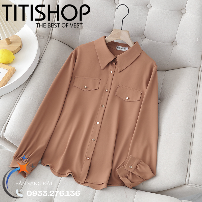 Áo Sơ Mi Nữ Big Size Titishop (XL-4XL)