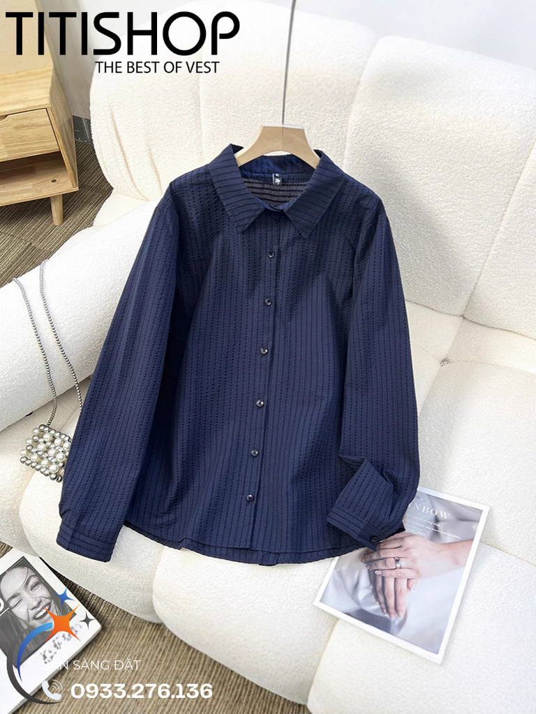 Áo Sơ Mi Nữ Big Size Titishop (XL-4XL)