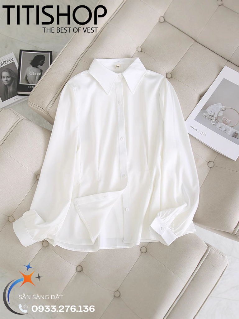 Áo Sơ Mi Nữ Big Size Titishop (XL-4XL)