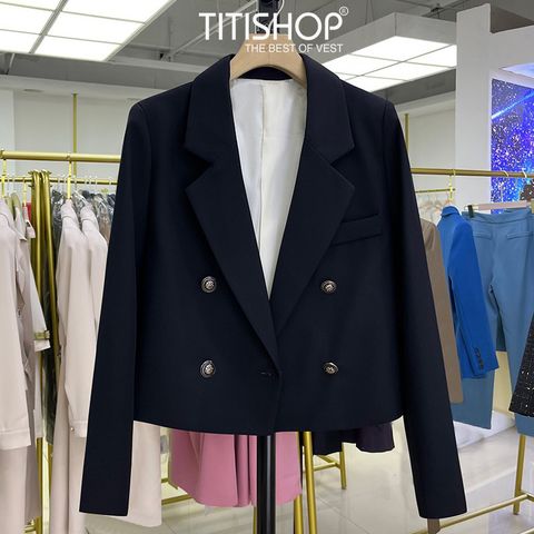 Áo Blazer Croptop Titishop ( S-XL)