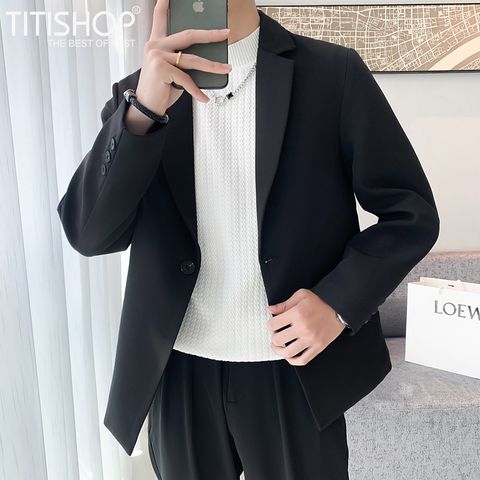 Áo Blazer Nam Titishop BL130 (M-3XL)