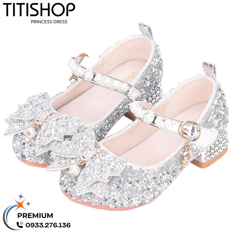 Giày Mặc Đầm Bé Gái Premium