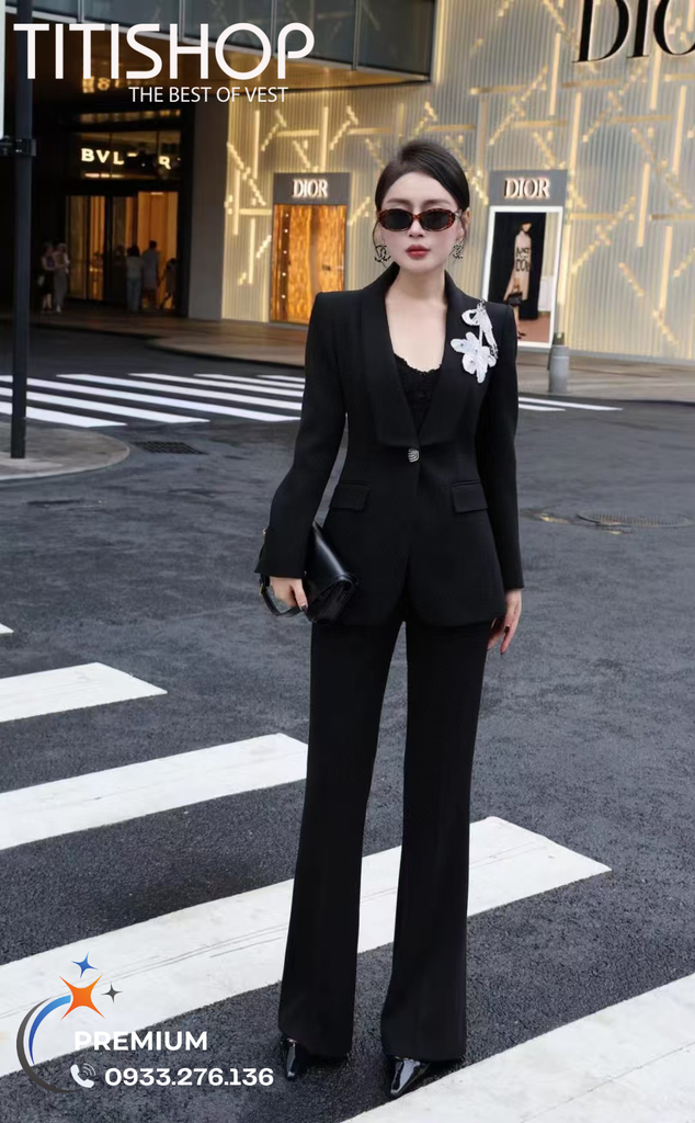 Sét Blazer Boss ,Doanh Nhân Premium