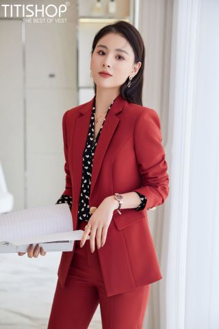 Áo Blazer Nữ Titishop CNN502 Luxury