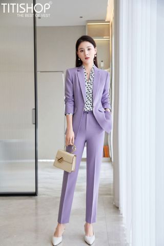 Áo Blazer Nữ Titishop CNN503 Luxury