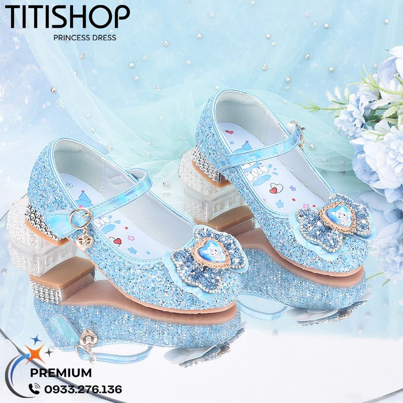 Giày Mặc Đầm Bé Gái Premium
