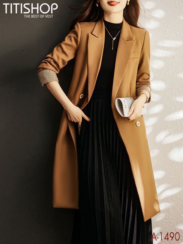 Măng Tô Nữ Titishop S -4XL ( Đặt 5-7 Ngày )