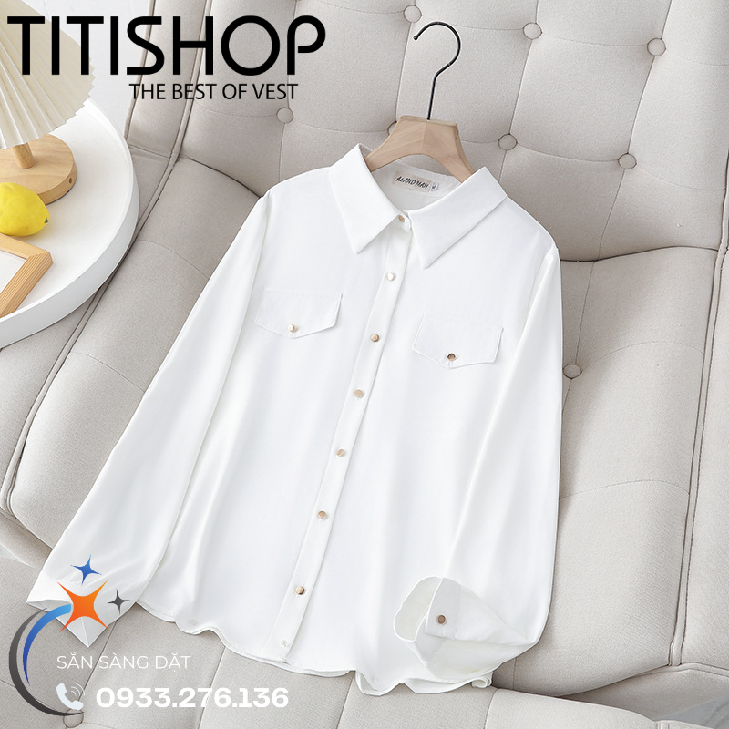Áo Sơ Mi Nữ Big Size Titishop (XL-4XL)