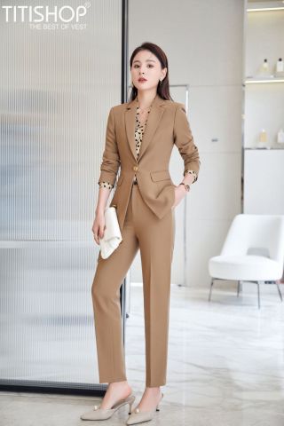 Áo Blazer Nữ Titishop CNN501 Luxury