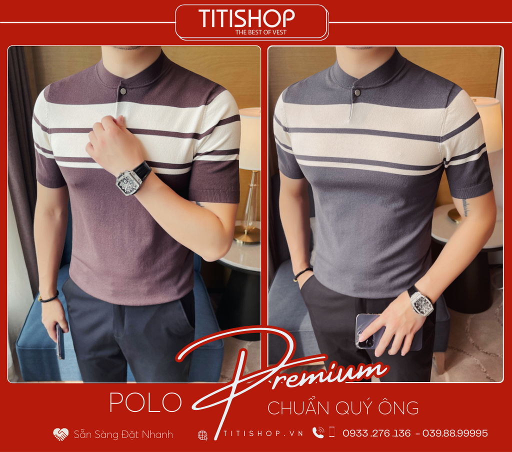 Polo Qúy Ông TitiShop Premium