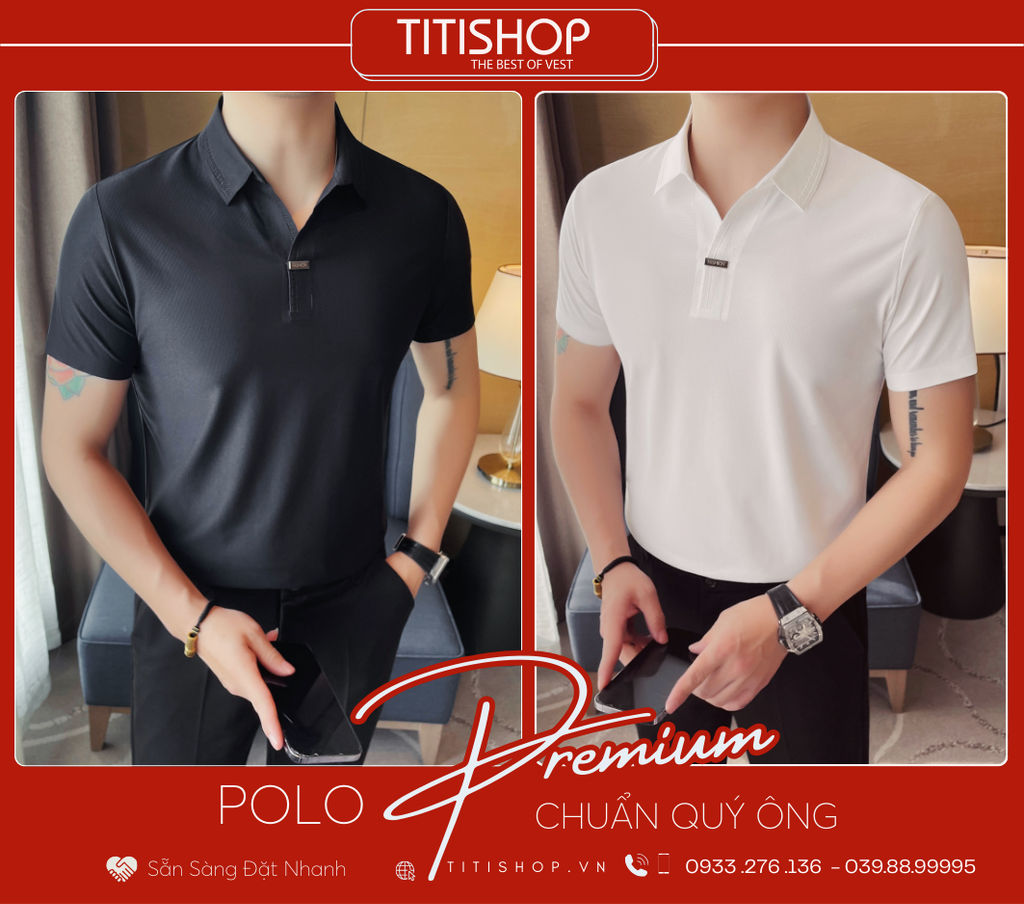 Polo Qúy Ông TitiShop Premium