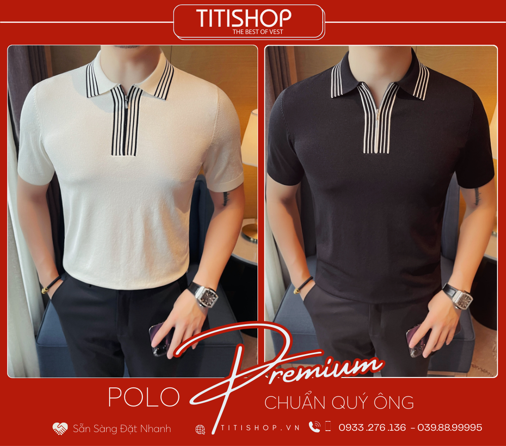 Polo Qúy Ông TitiShop Premium