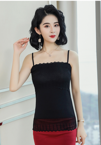 Áo Lót dây mặc vest Titishop AOL79 đen