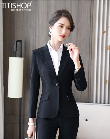 Áo vest nữ Titishop ACC522 Đen ( Luxury )