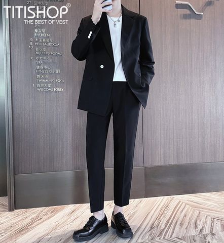 Áo Blazer nam Titishop CHH25 Luxury ( Đặt 5-7 Ngày )