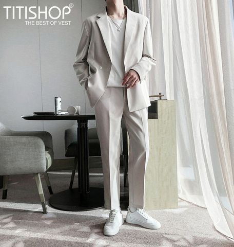 Áo Blazer nam Titishop CHH26 Luxury ( Đặt 5-7 Ngày )