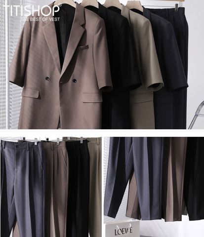 Áo Blazer nam Titishop CHH22 Luxury ( Đặt 5-7 Ngày )