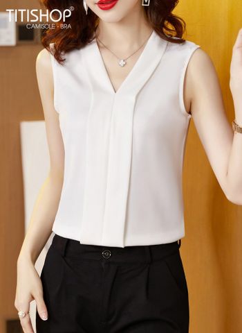 Camisole Mặc Vest Titishop AOL421 Đỏ