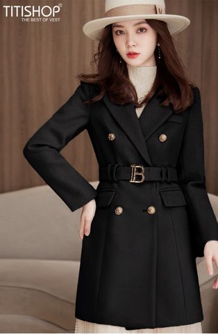 Blazer Nữ Titishop MTN46  Vải Cashmere ( Đặt 6-8 Ngày )