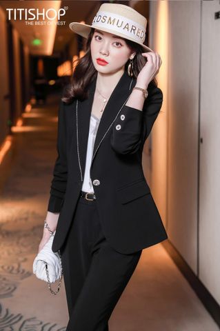 Áo Vest Nữ Titishop CNN426 trắng Luxury