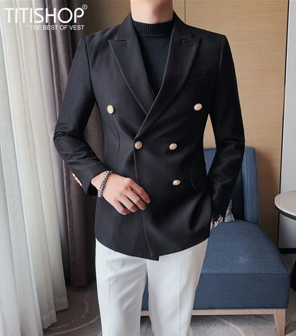 Áo Blazer Nam Titishop VN595 (M-4XL)