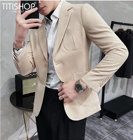 Áo Blazer Nam Titishop VN604 (M-4XL)