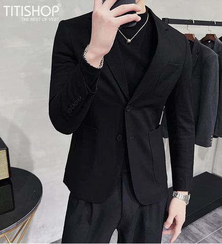 Áo Blazer Nam Titishop VN606 (M-4XL)