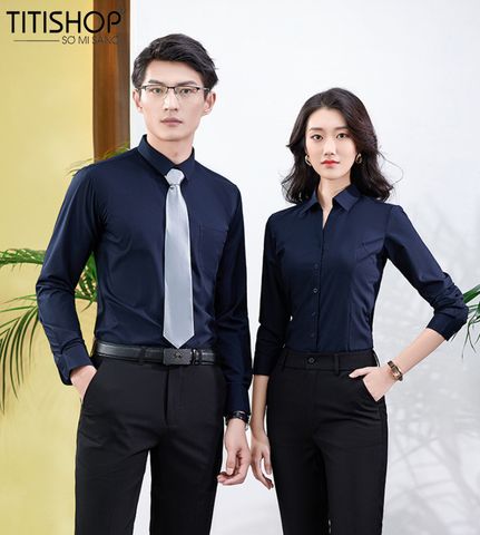 Đồng Phục Sơ Mi Titishop SMC124 ( Bamboo ) Free Thêu Logo