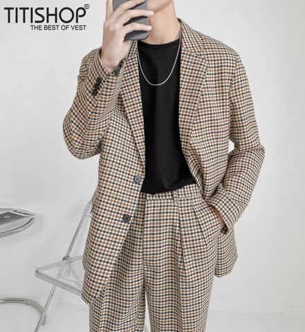 Áo Blazer nam Titishop  Luxury ( Đặt 5-7 Ngày )