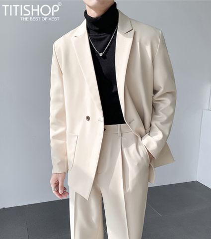 Áo Blazer nam Titishop Luxury ( Đặt 5-7 Ngày )