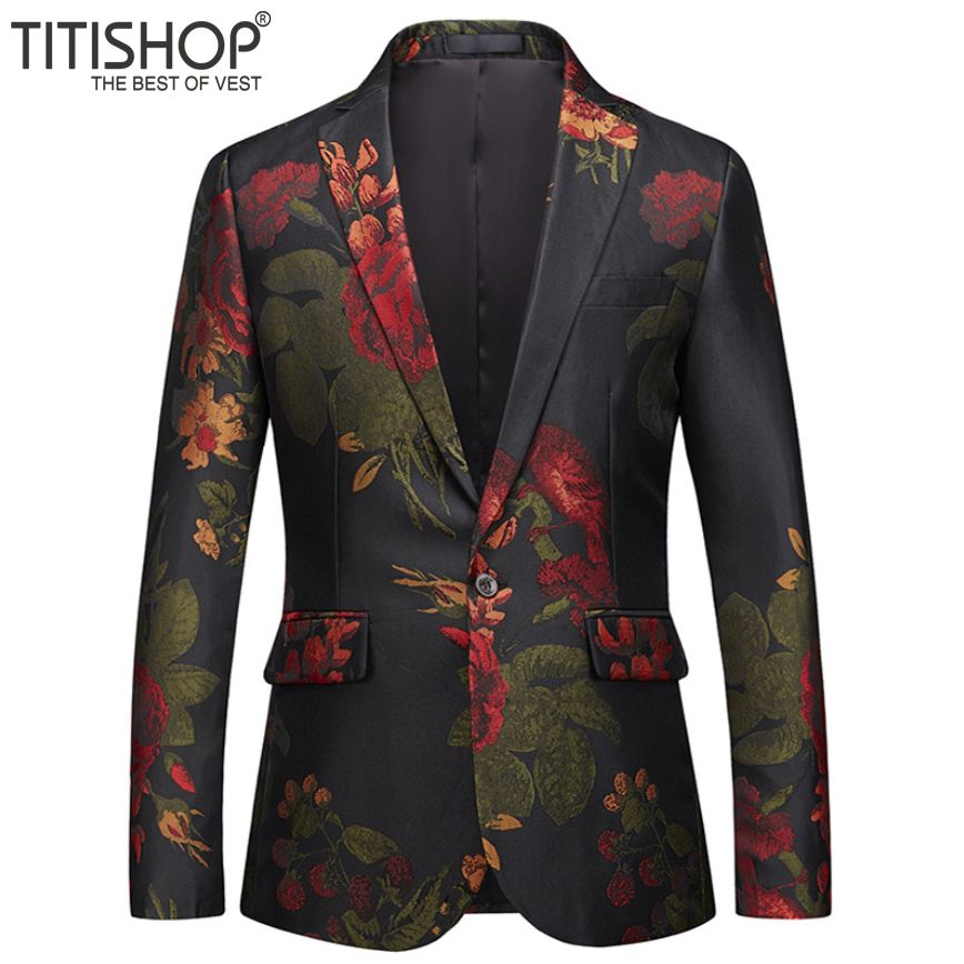 Áo vest nam Hoa văn Titishop ( Đặt 5 -7 Ngày )