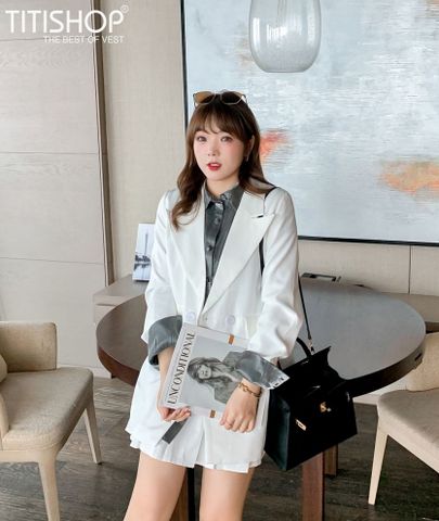 Áo Blazer Nữ Big Size Titishop ( Đặt 5-7 Ngày )