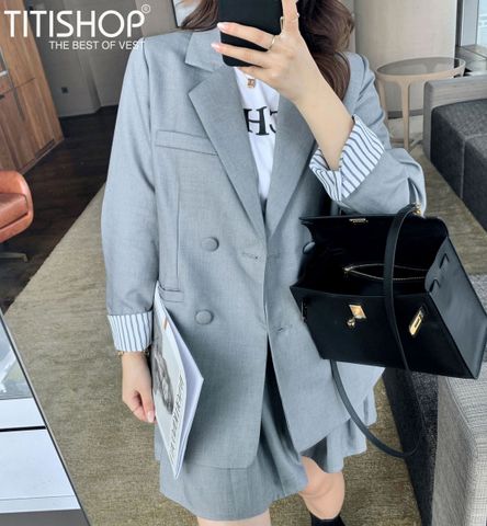 Áo Blazer Nữ Big Size Titishop ( Đặt 5-7 Ngày )