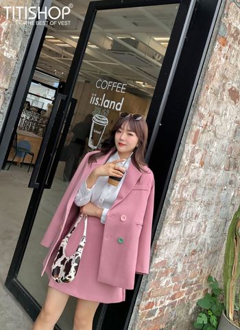 Áo Blazer Nữ Big Size Titishop ( Đặt 5-7 Ngày )