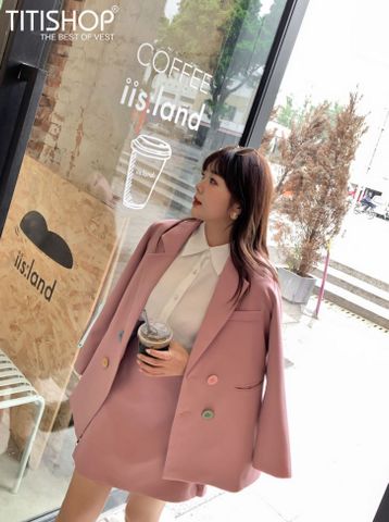 Áo Blazer Nữ Big Size Titishop ( Đặt 5-7 Ngày )