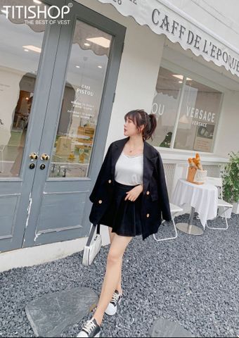 Áo Blazer Nữ Big Size Titishop ( Đặt 5-7 Ngày )