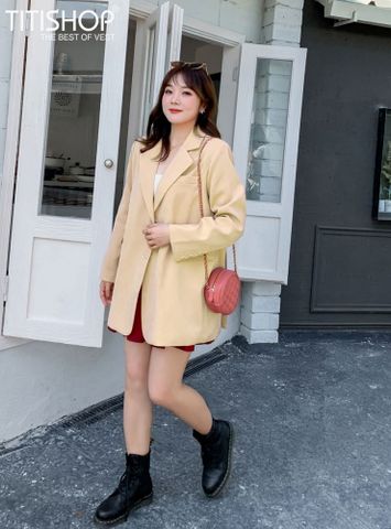 Áo Blazer Nữ Big Size Titishop ( Đặt 5-7 Ngày )