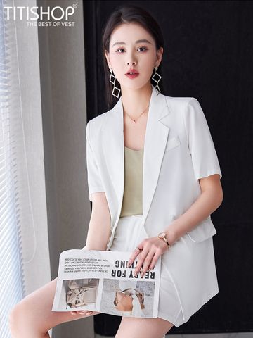 Áo Blazer Nữ Mix Quần Short ( Đặt 7 Ngày )