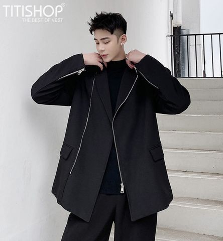 Áo Blazer Nam Titishop Hàn Quốc ( Đặt 5-7 Ngày )