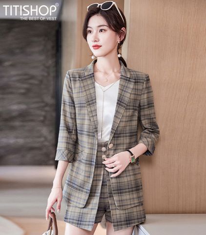 Áo Vest Nữ Mix Quần Short  ( Đặt 7 Ngày )