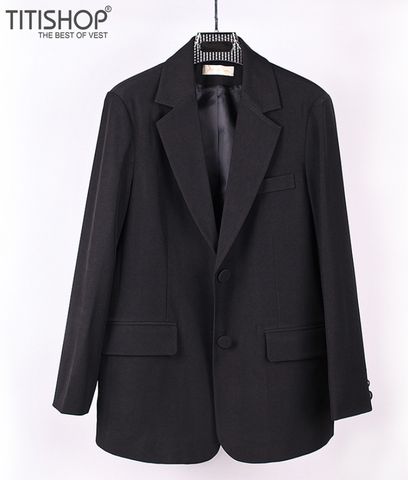 Áo Blazer Nữ Titishop BNN492 Kem